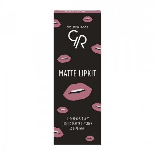 Golden Rose Matte Lip Kit Blush Pink